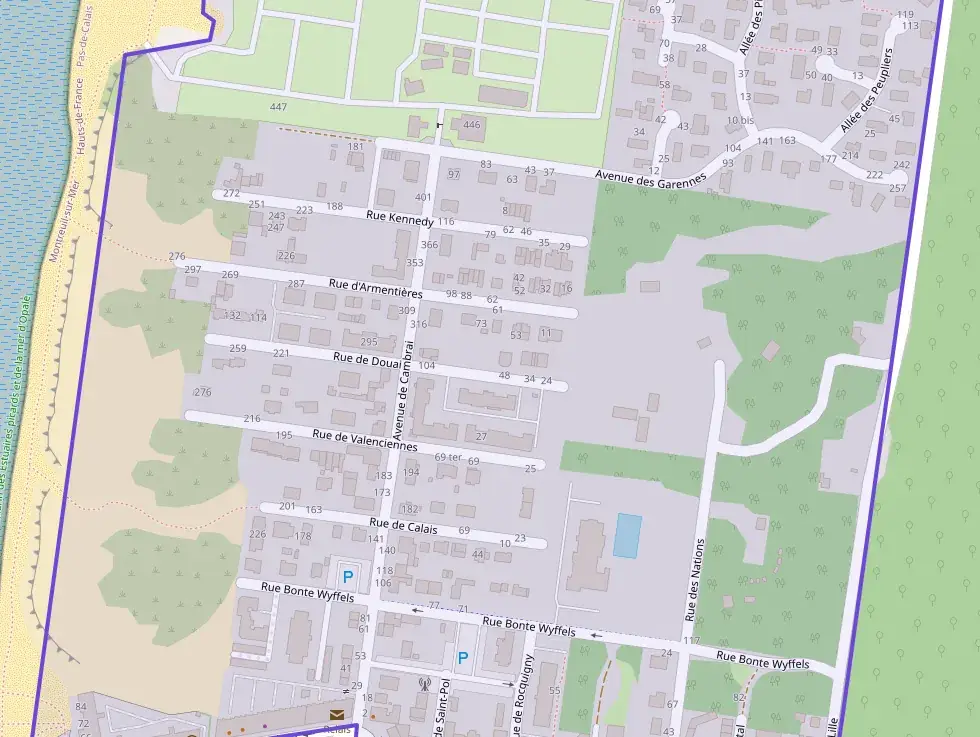 Appartement 42 m² trois pièces à vendre à Camiers