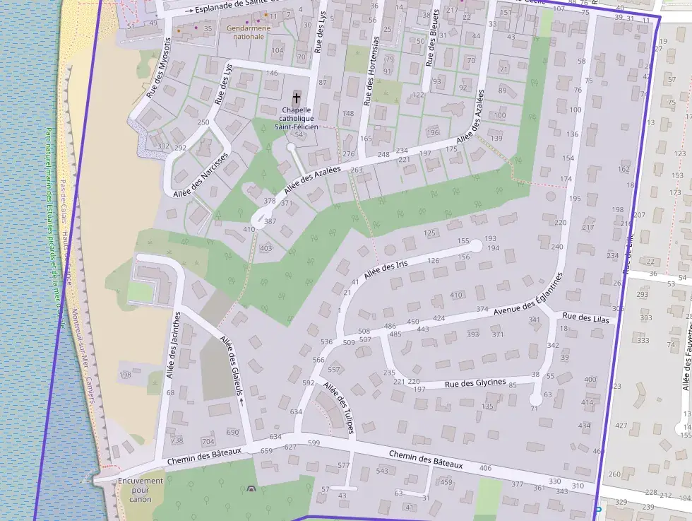 Appartement 43 m² trois pièces à vendre à Camiers