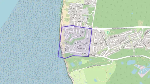 Appartement 43 m² trois pièces à vendre à Camiers