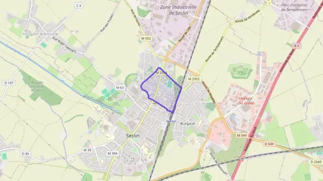 Appartement 48 m² trois pièces à vendre à Seclin