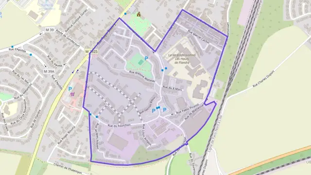 Appartement 47 m² deux pieces à vendre à Seclin