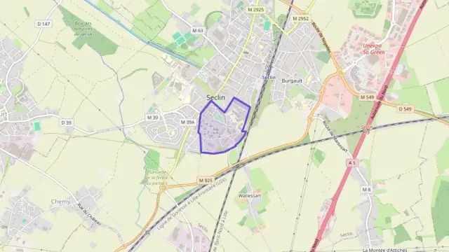 Appartement 47 m² deux pieces à vendre à Seclin