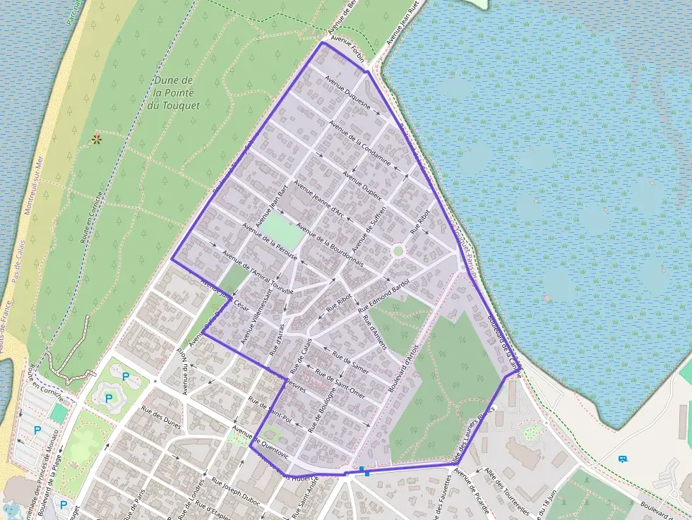 Appartement 46 m² quatre pièces à vendre à Le Touquet-Paris-Plage