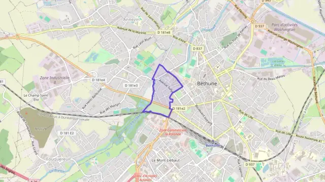 Appartement 45 m² deux pieces à vendre à Béthune