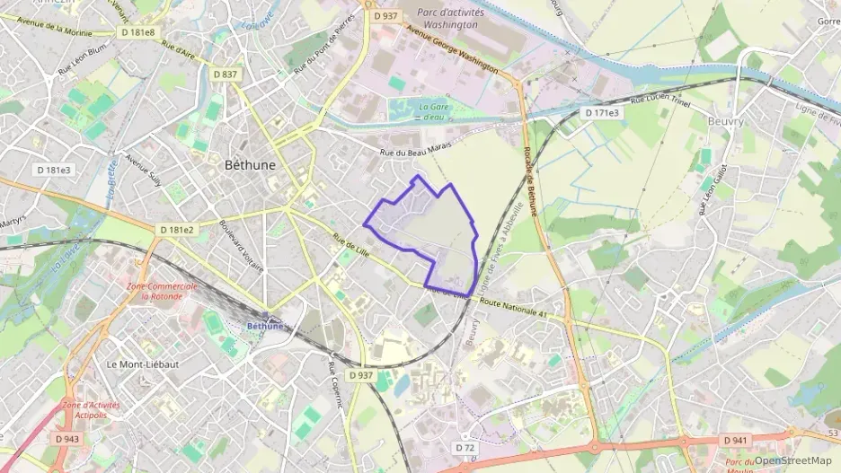 Appartement 69 m² trois pièces à vendre à Béthune Appartement 69 m² trois pièces à vendre à Béthune