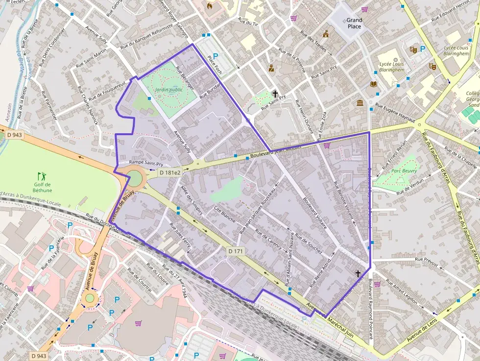 Appartement 42 m² deux pieces à vendre à Béthune