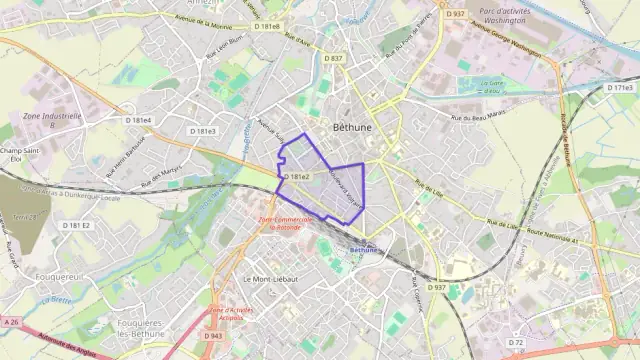 Appartement 42 m² deux pieces à vendre à Béthune