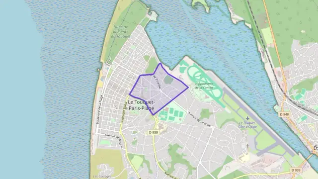 Appartement 79 m² trois pièces à vendre à Le Touquet-Paris-Plage