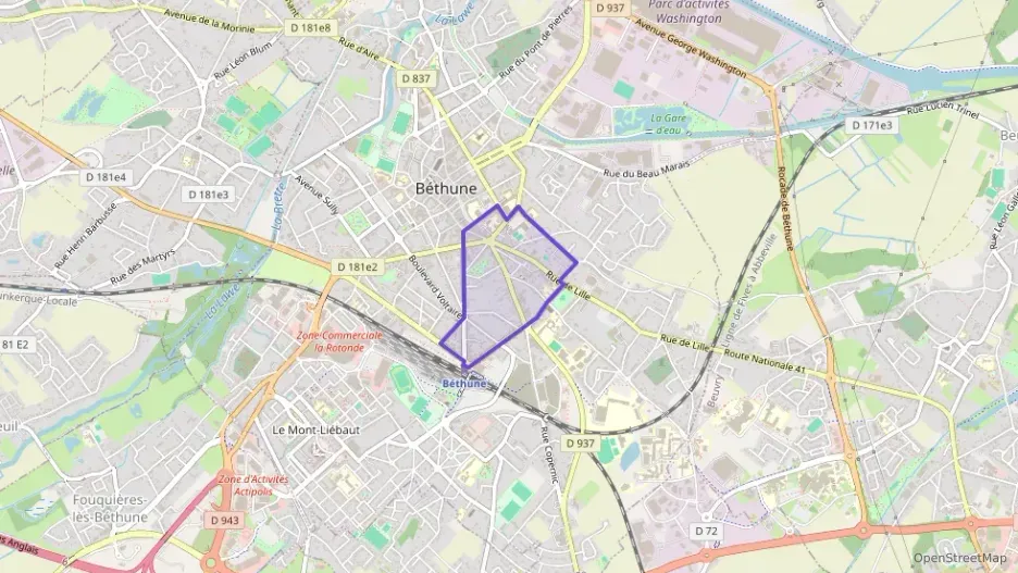 Appartement 38 m² deux pieces à vendre à Béthune