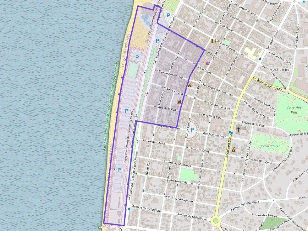 Appartement 68 m² trois pièces à vendre à Le Touquet-Paris-Plage