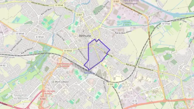 Appartement 72 m² quatre pièces à vendre à Béthune