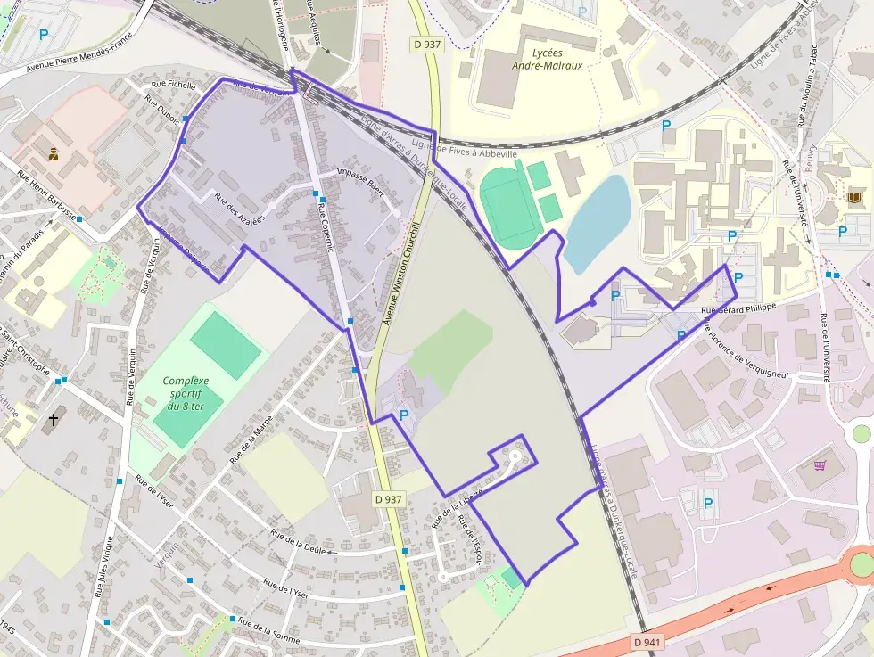 Appartement 52 m² trois pièces à vendre à Béthune