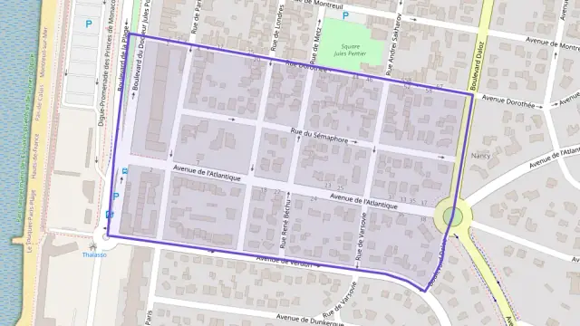 Appartement 50 m² trois pièces à vendre à Le Touquet-Paris-Plage