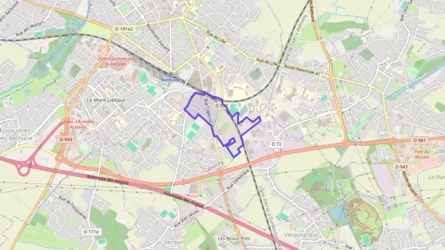 Appartement 63 m² trois pièces à vendre à Béthune