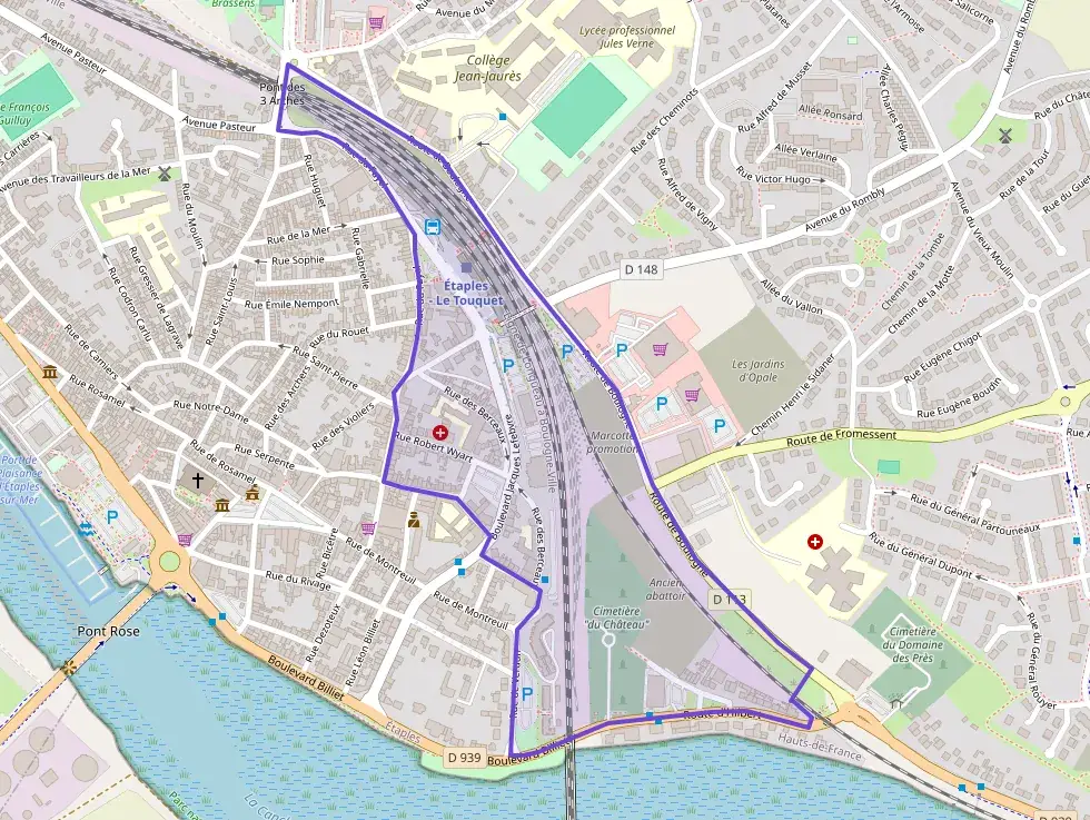 Appartement 55 m² trois pièces à vendre à Étaples