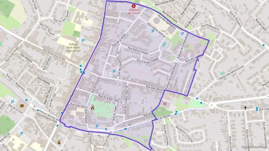 Appartement 80 m² quatre pièces à vendre à Carvin