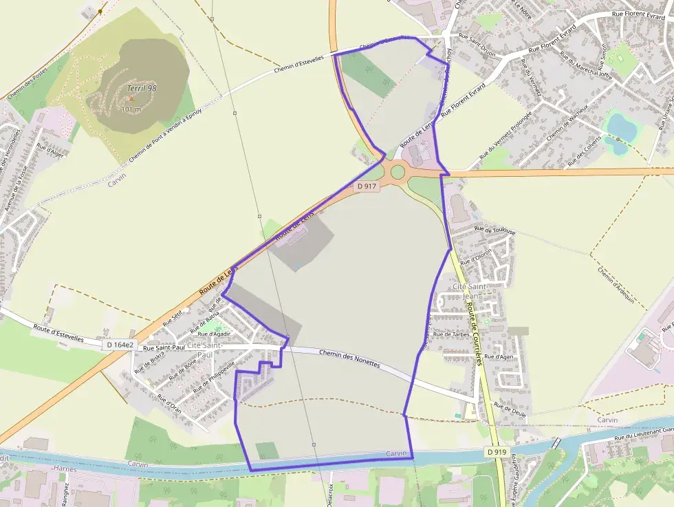 Appartement 38 m² deux pieces à vendre à Carvin