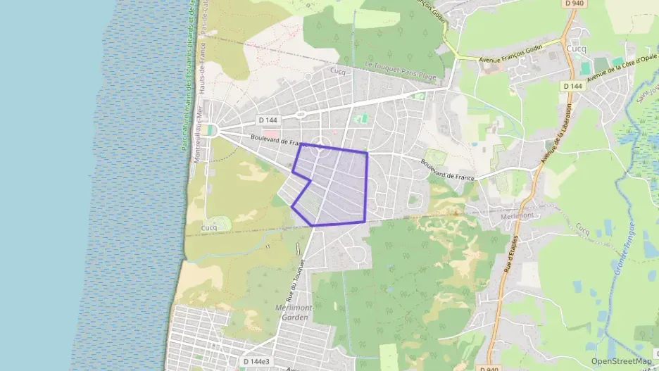 Appartement 67 m² quatre pièces à vendre à Cucq