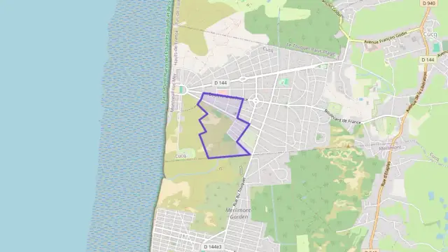 Appartement 53 m² trois pièces à vendre à Cucq