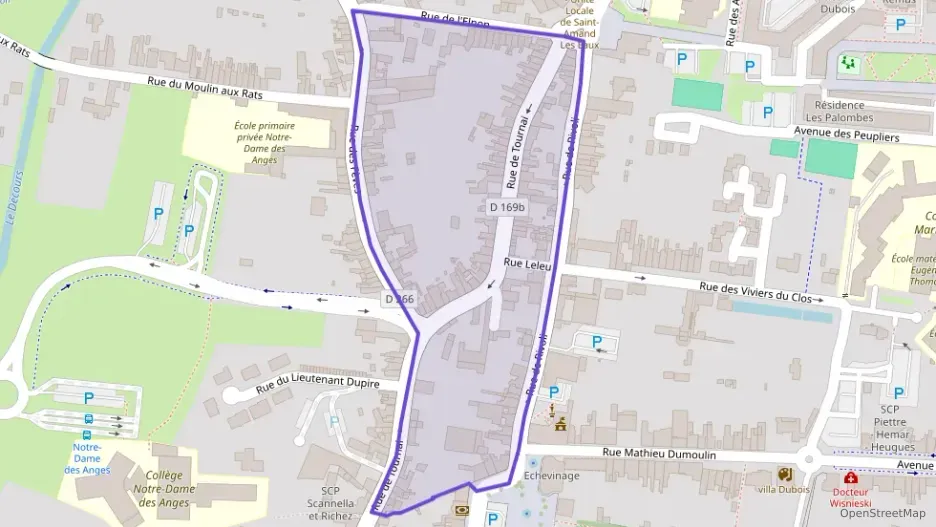 Appartement 98 m² cinq pièces à vendre à Saint-Amand-les-Eaux