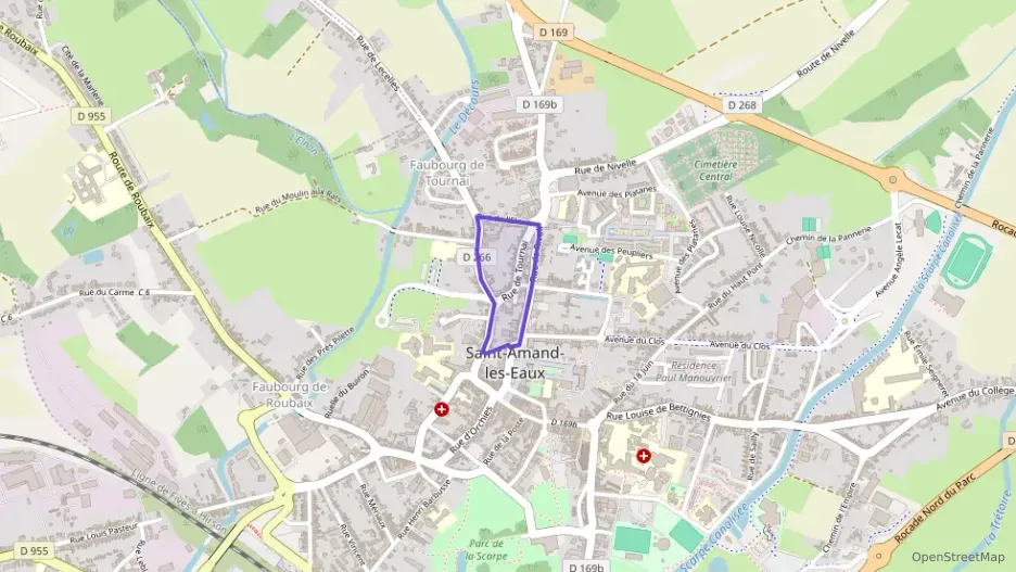 Appartement 98 m² cinq pièces à vendre à Saint-Amand-les-Eaux