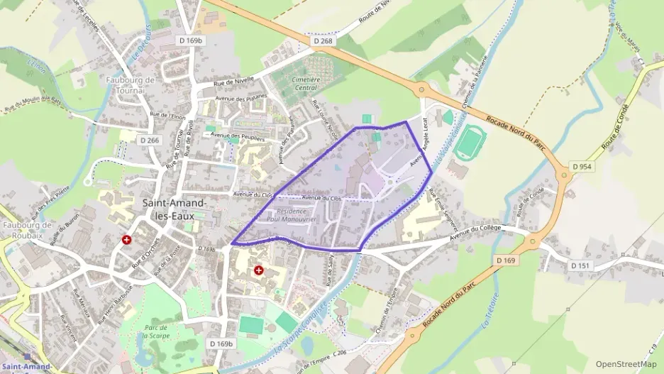 Appartement 50 m² trois pièces à vendre à Saint-Amand-les-Eaux