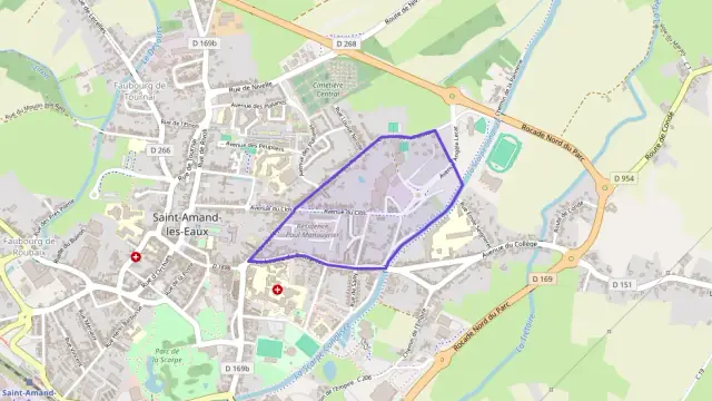 Appartement 50 m² trois pièces à vendre à Saint-Amand-les-Eaux