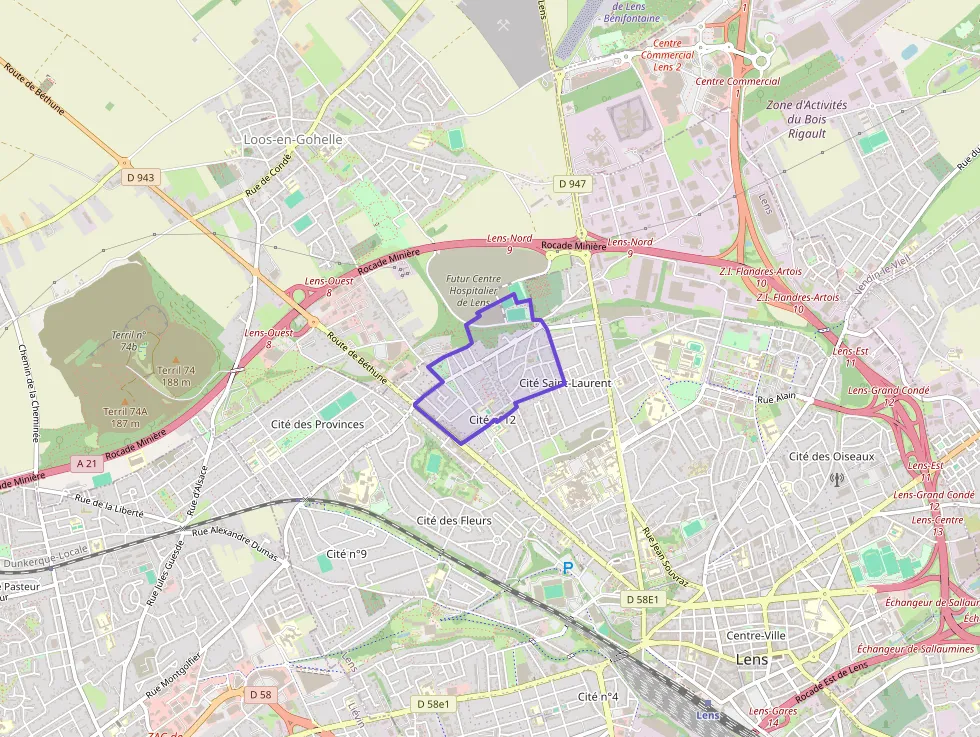 Appartement 64 m² trois pièces à vendre à Lens