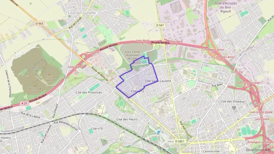 Appartement 60 m² trois pièces à vendre à Lens Appartement 60 m² trois pièces à vendre à Lens