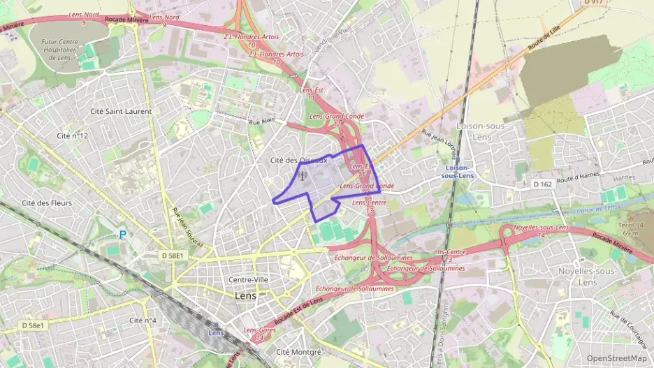 Appartement 45 m² deux pieces à vendre à Lens