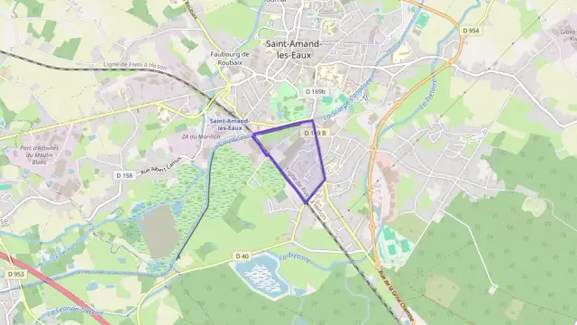 Appartement 40 m² deux pieces à vendre à Saint-Amand-les-Eaux