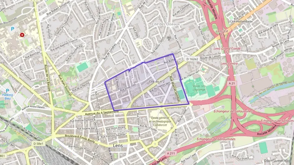 Appartement 50 m² deux pieces à vendre à Lens Appartement 50 m² deux pieces à vendre à Lens