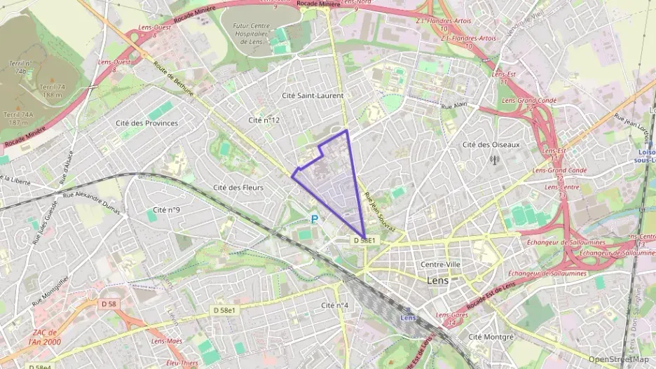 Appartement 43 m² deux pieces à vendre à Lens