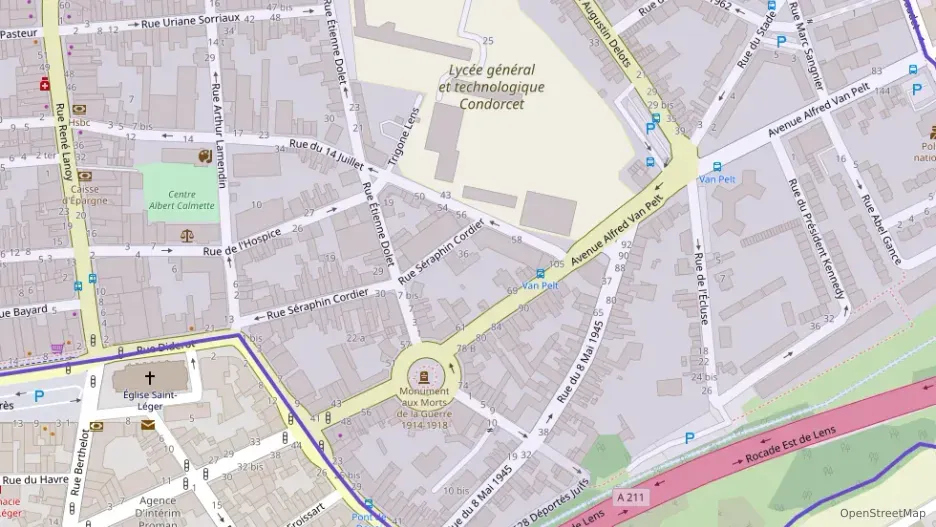 Appartement 65 m² trois pièces à vendre à Lens