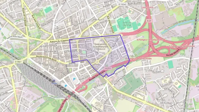 Appartement 80 m² quatre pièces à vendre à Lens