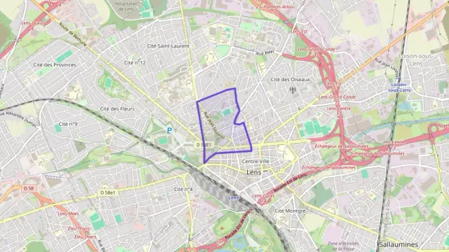 Appartement 62 m² deux pieces à vendre à Lens