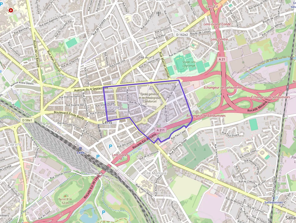 Appartement 84 m² quatre pièces à vendre à Lens