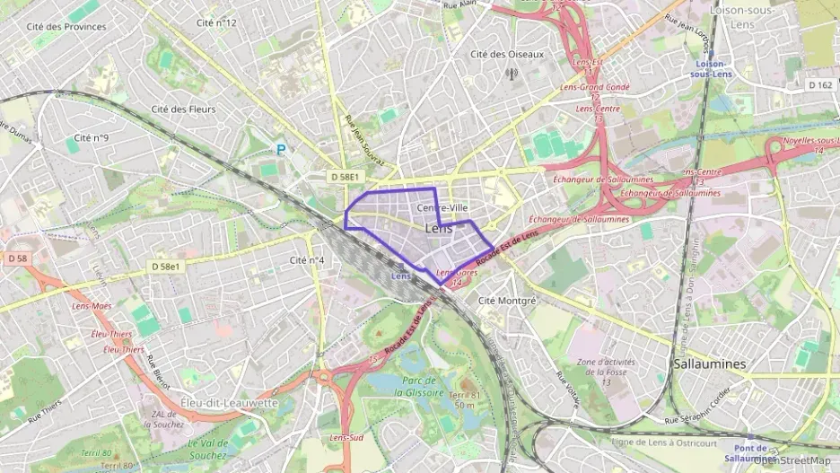 Appartement 86 m² quatre pièces à vendre à Lens