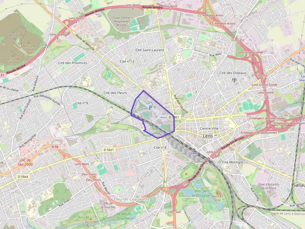 Appartement 57 m² deux pieces à vendre à Lens