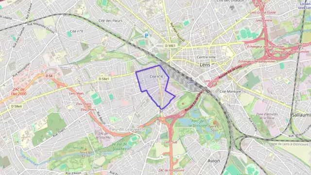 Appartement 69 m² quatre pièces à vendre à Lens