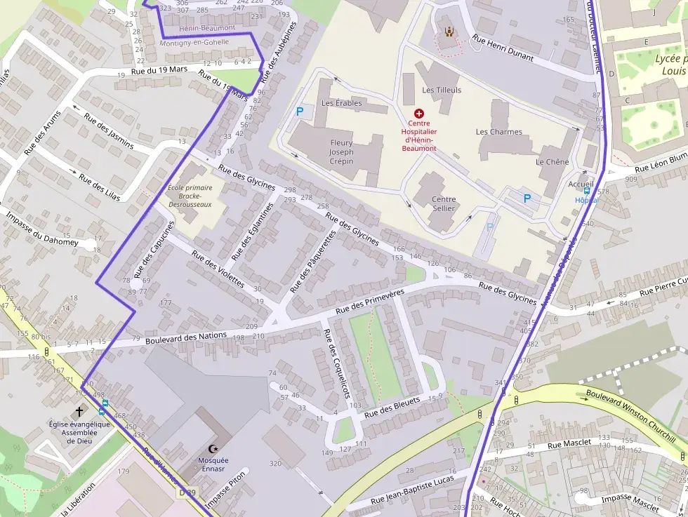 Appartement 47 m² trois pièces à vendre à Hénin-Beaumont