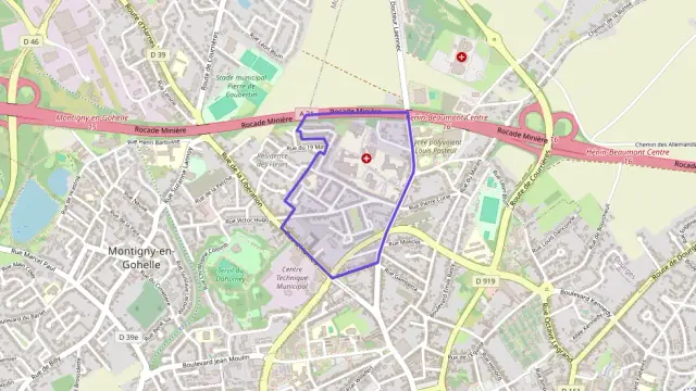 Appartement 47 m² trois pièces à vendre à Hénin-Beaumont