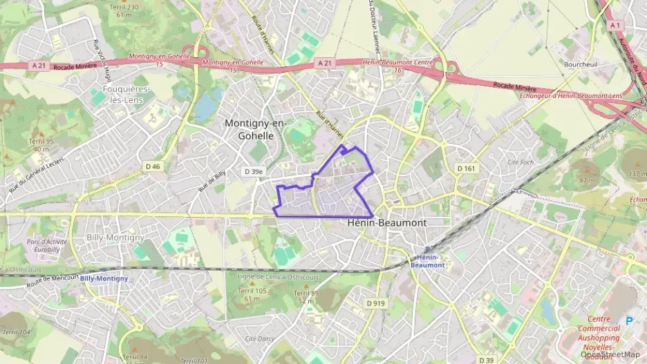 Appartement 72 m² trois pièces à vendre à Hénin-Beaumont