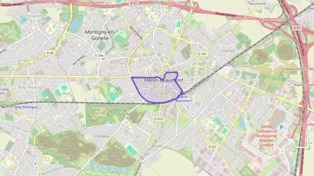 Appartement 69 m² trois pièces à vendre à Hénin-Beaumont