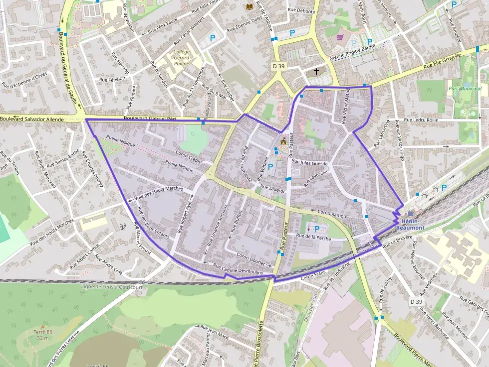 Appartement 50 m² deux pieces à vendre à Hénin-Beaumont