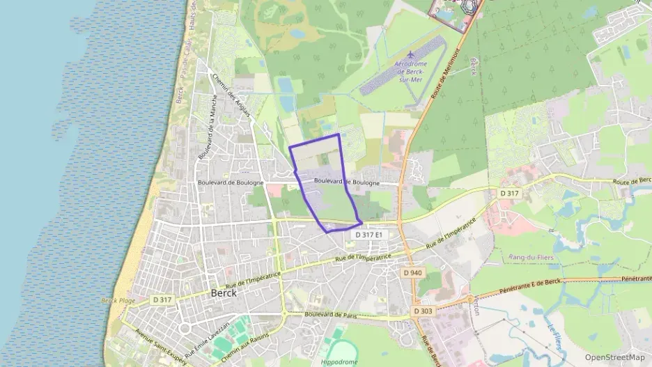 Appartement 42 m² deux pieces à vendre à Berck