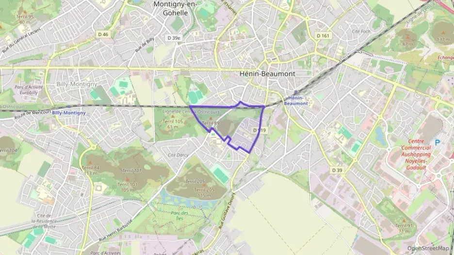 Appartement 45 m² deux pieces à vendre à Hénin-Beaumont Appartement 45 m² deux pieces à vendre à Hénin-Beaumont