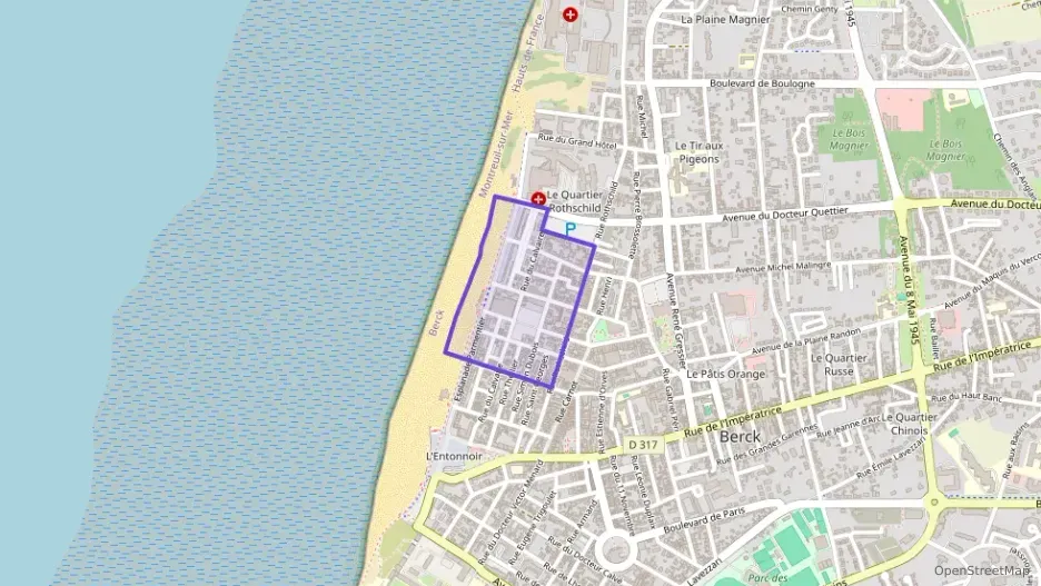 Appartement 53 m² trois pièces à vendre à Berck