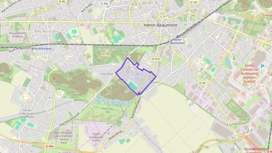 Appartement 46 m² trois pièces à vendre à Hénin-Beaumont Appartement 46 m² trois pièces à vendre à Hénin-Beaumont