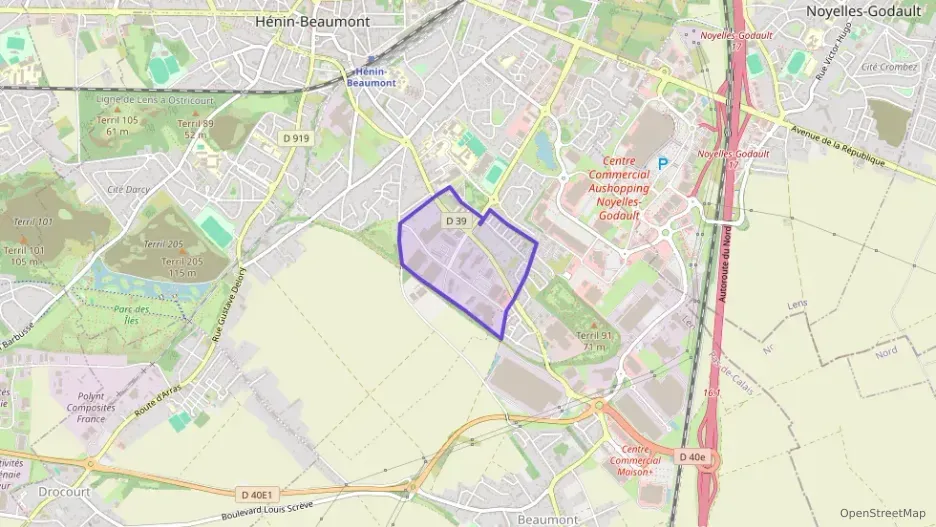 Appartement 56 m² cinq pièces à vendre à Hénin-Beaumont